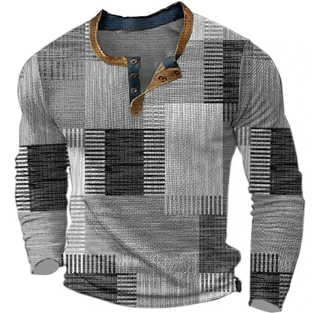 Saazoo | Men's Colour Block Patchwork Shirt
