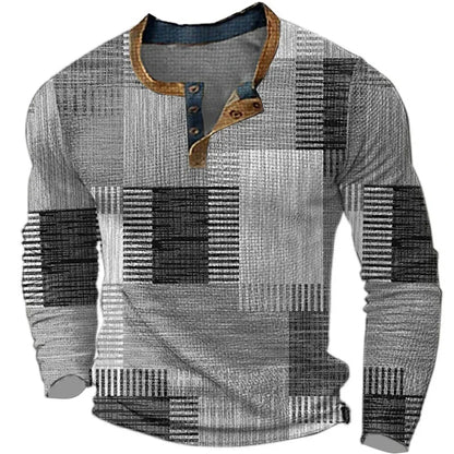 Saazoo | Men's Colour Block Patchwork Shirt
