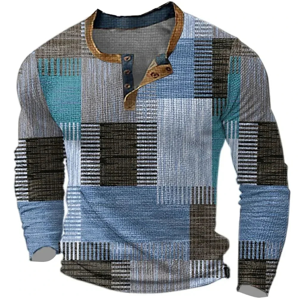 Saazoo | Men's Colour Block Patchwork Shirt