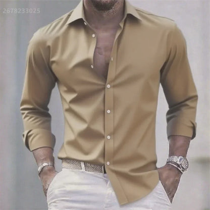 Saazoo | Men's Cotton Blend Business Shirt