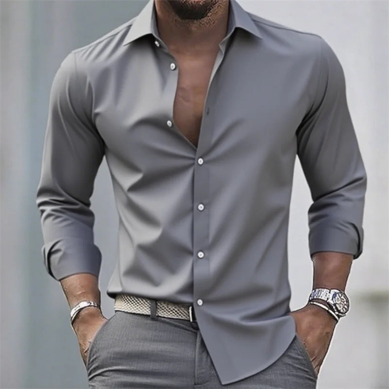 Saazoo | Men's Cotton Blend Business Shirt