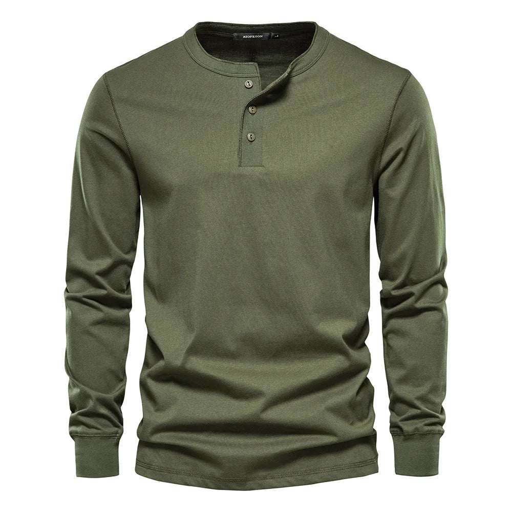 Saazoo | Men's Long Sleeve Button-Up Shirt