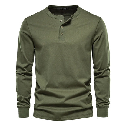 Saazoo | Men's Long Sleeve Button-Up Shirt