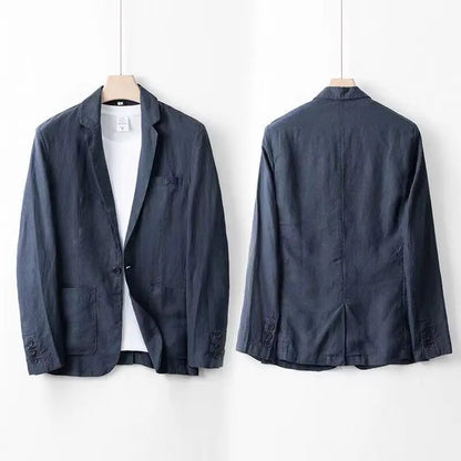 Saazoo | Men's Linen Blend Suit