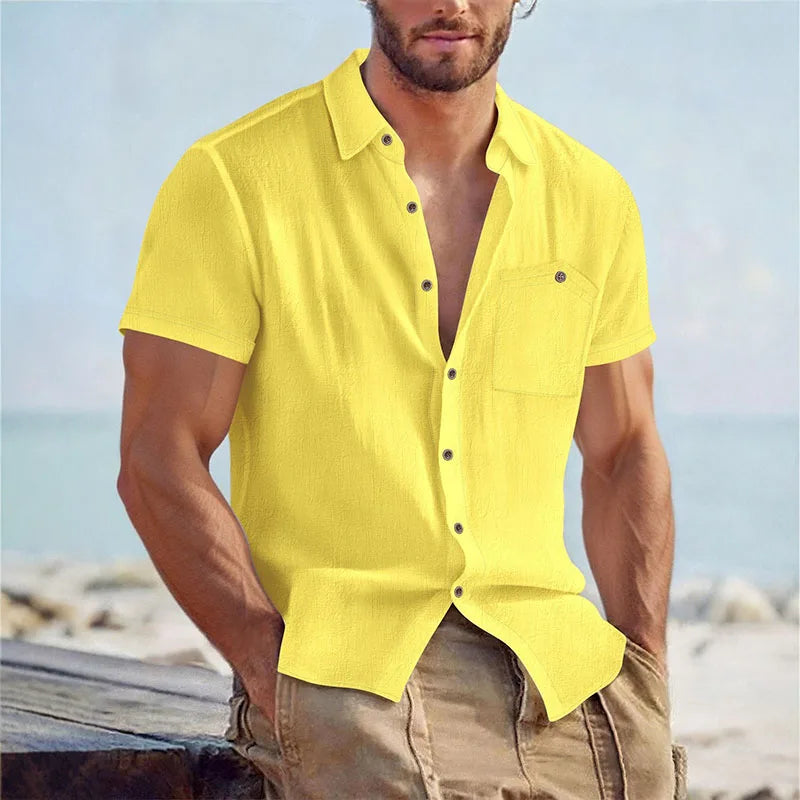 Saazoo | Men's Relaxed Casual Summer Shirt
