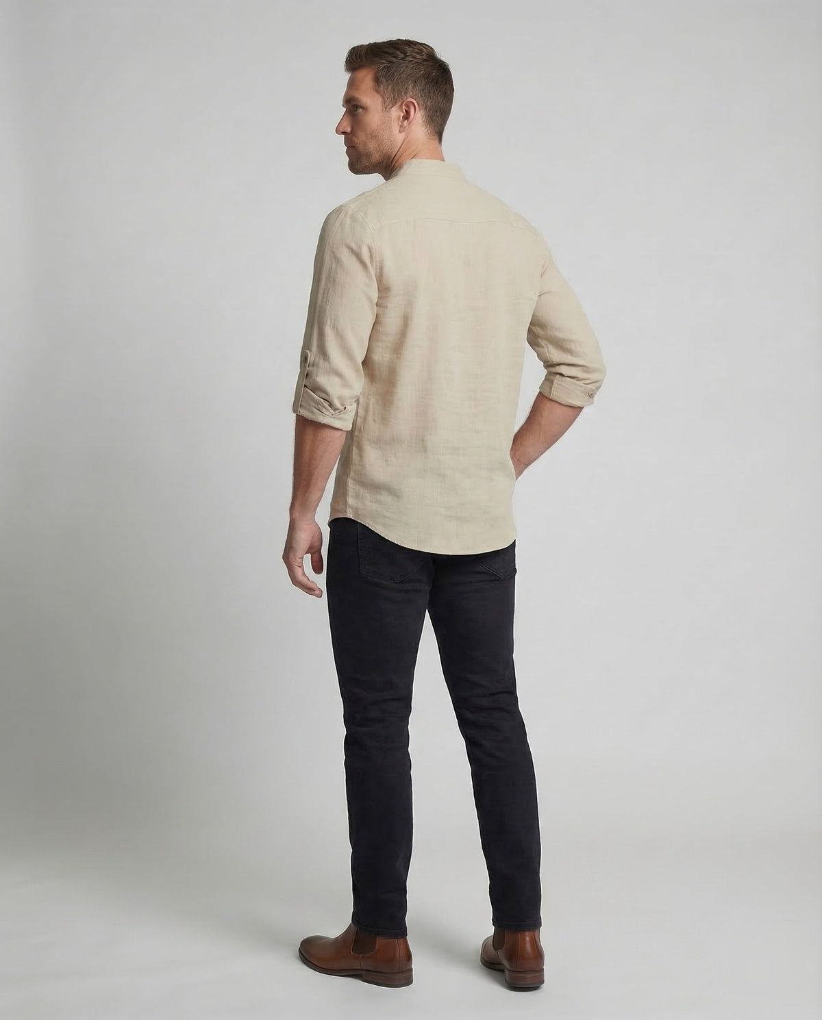Saazoo | Men's Relaxed Camp Collar Shirt