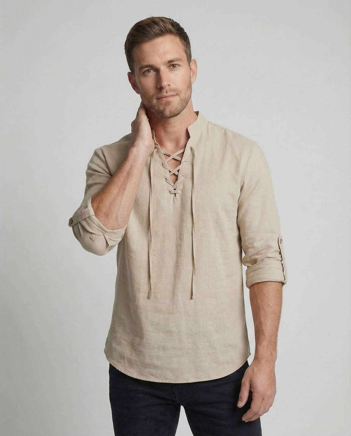 Saazoo | Men's Relaxed Camp Collar Shirt