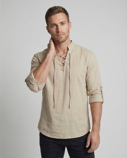 Saazoo | Men's Relaxed Camp Collar Shirt
