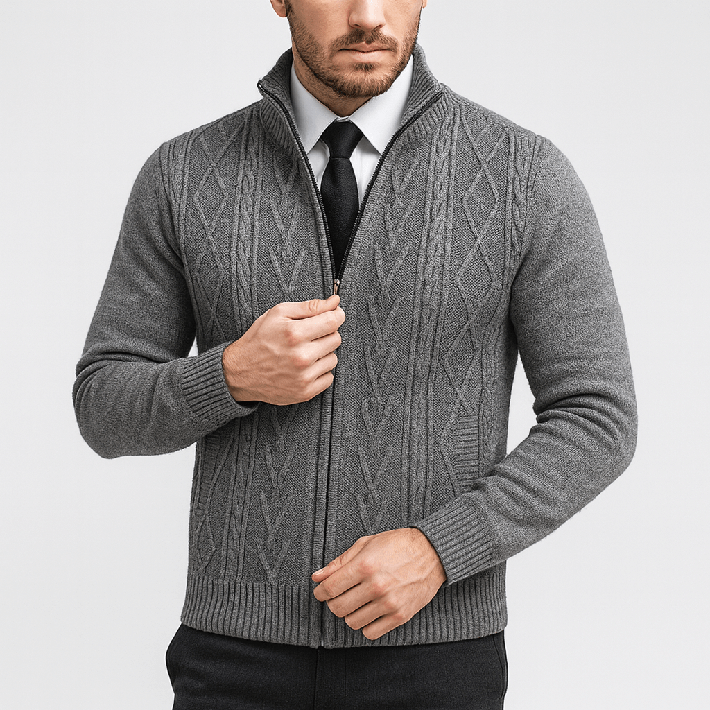 Saazoo | Cable knit cardigan