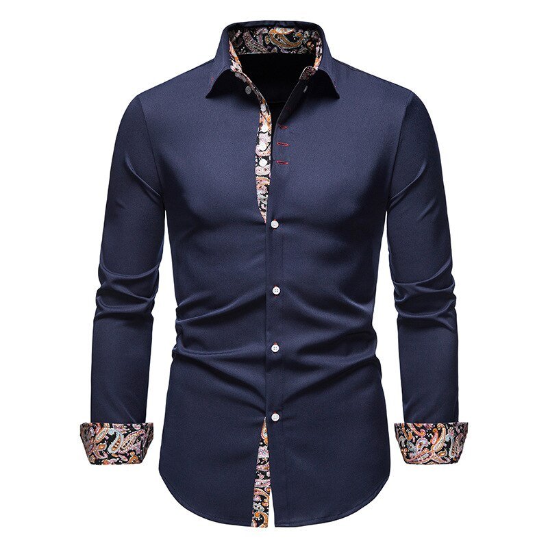 Saazoo | Men's Long Sleeve Button Up Shirt