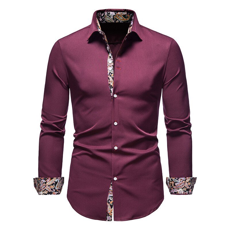 Saazoo | Men's Long Sleeve Button Up Shirt