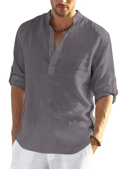 Saazoo | Men's Cotton Blend Casual Shirt