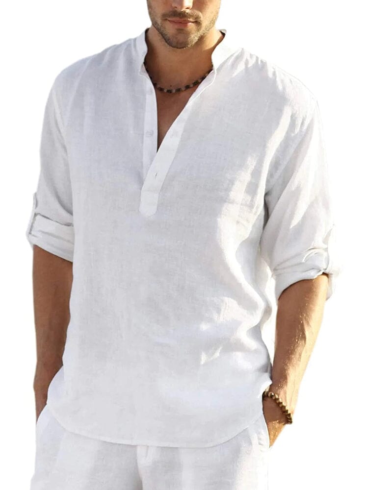 Saazoo | Men's Cotton Blend Casual Shirt