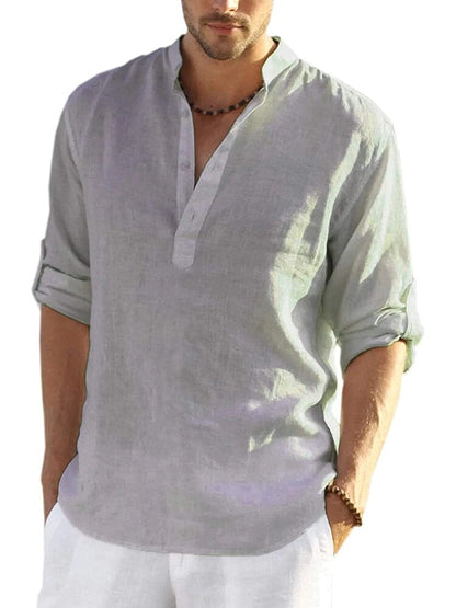 Saazoo | Men's Cotton Blend Casual Shirt