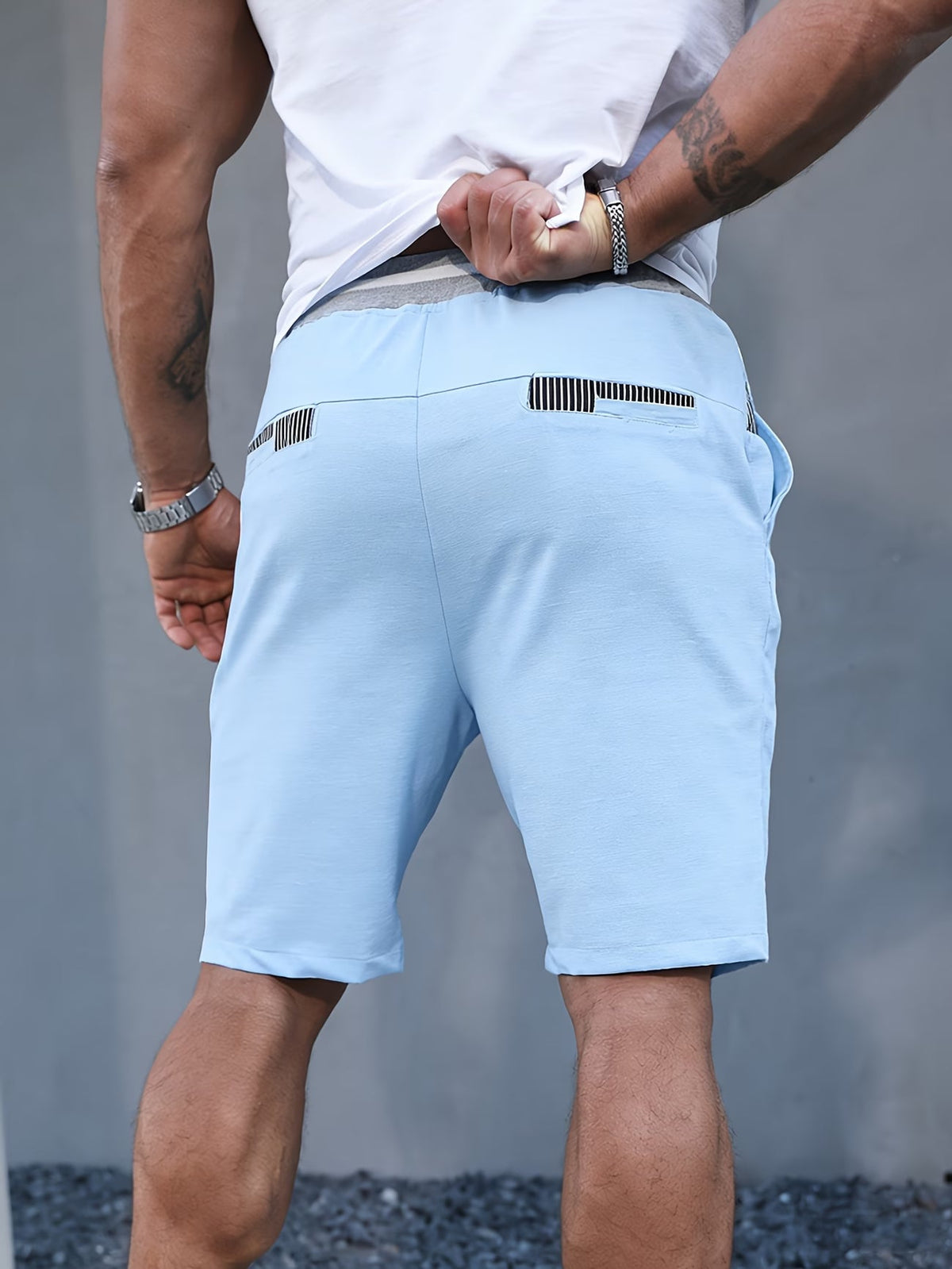Saazoo | Men's Drawstring Chino Shorts