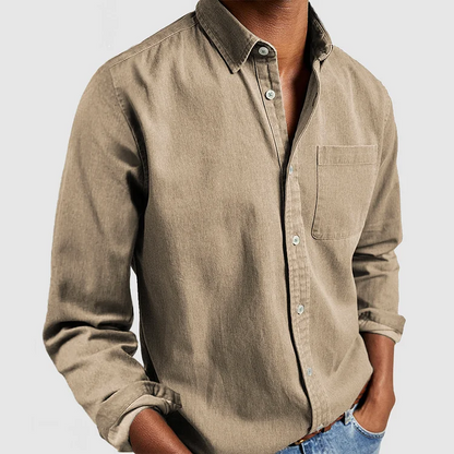 Saazoo | Men's Cotton Blend Casual Shirt