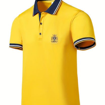 Saazoo | Men's Embroidered Cotton Blend Shirt