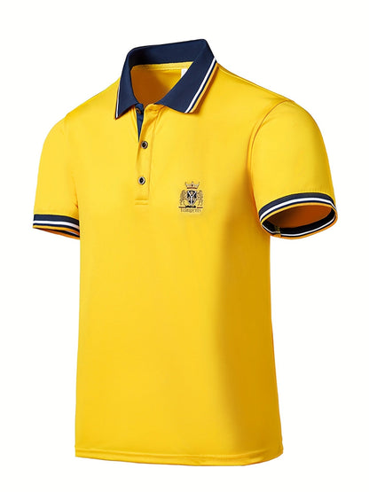 Saazoo | Men's Embroidered Cotton Blend Shirt