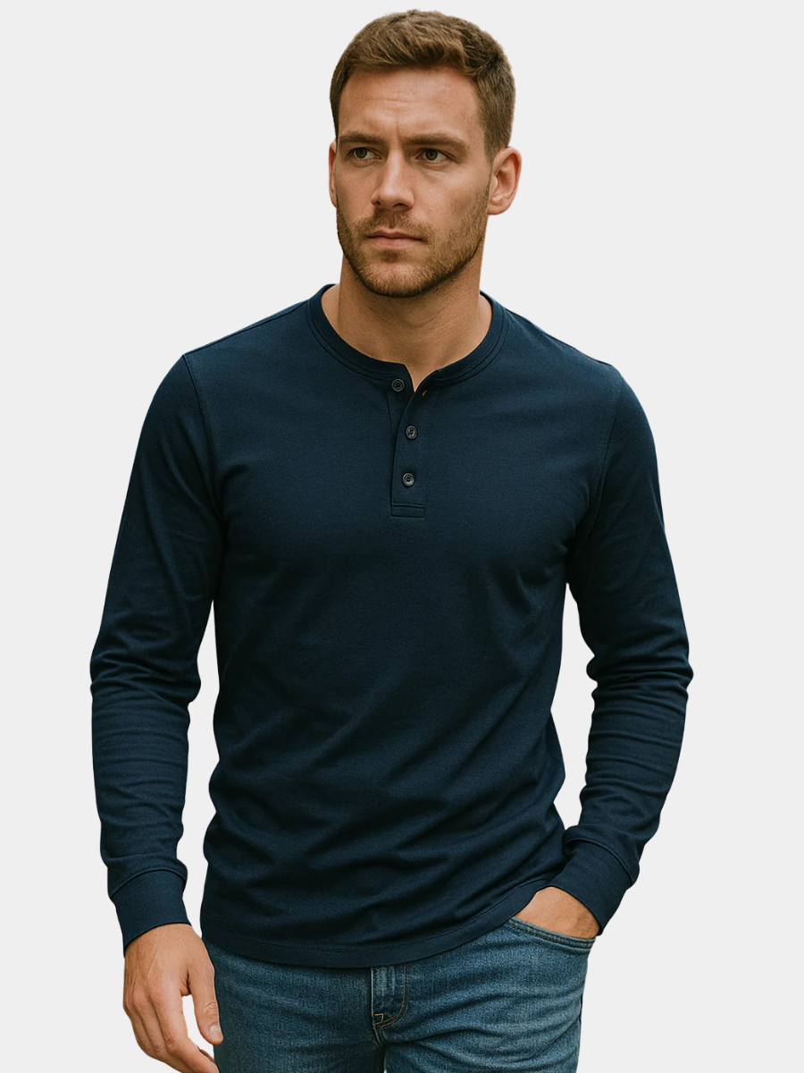 Saazoo | Men's Long Sleeve Button-Up Shirt