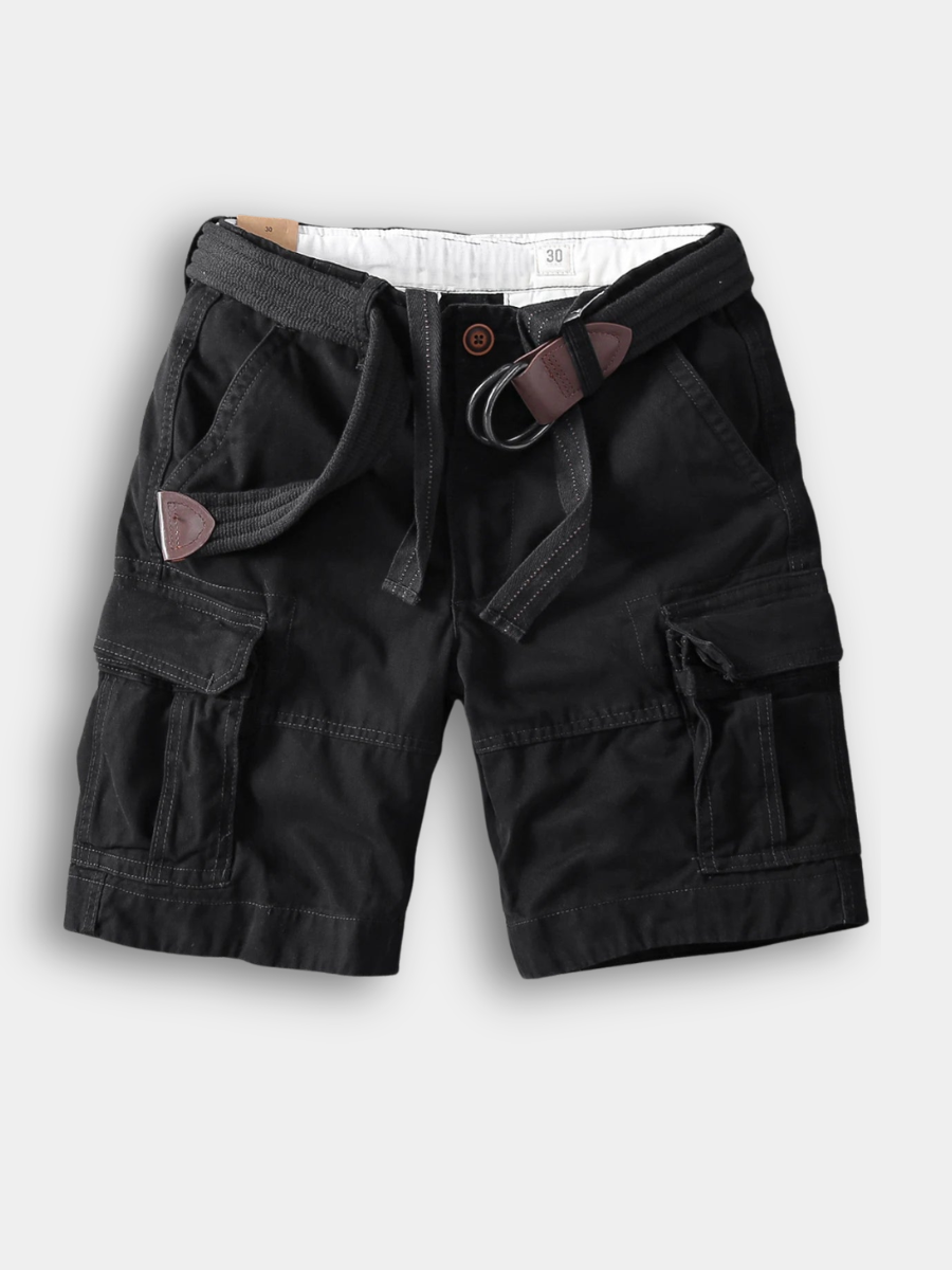 Saazoo | Men's Cotton Blend Cargo Shorts
