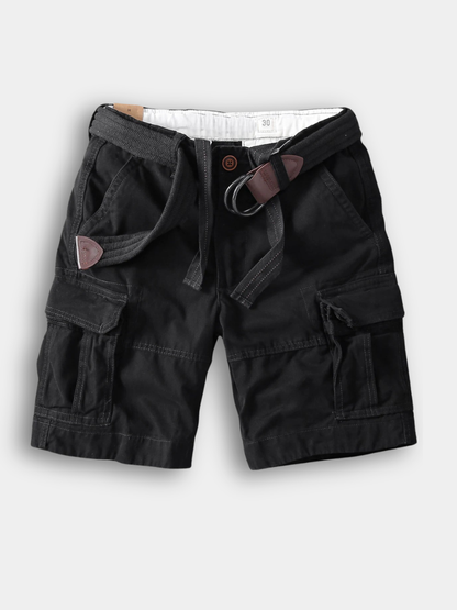Saazoo | Men's Cotton Blend Cargo Shorts