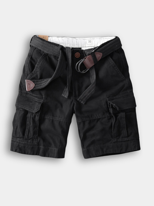Saazoo | Men's Cotton Blend Cargo Shorts