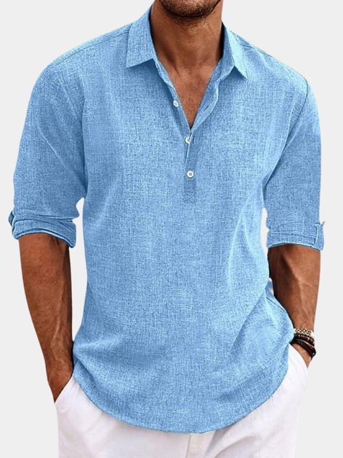 Saazoo | Men's Linen Summer Shirt