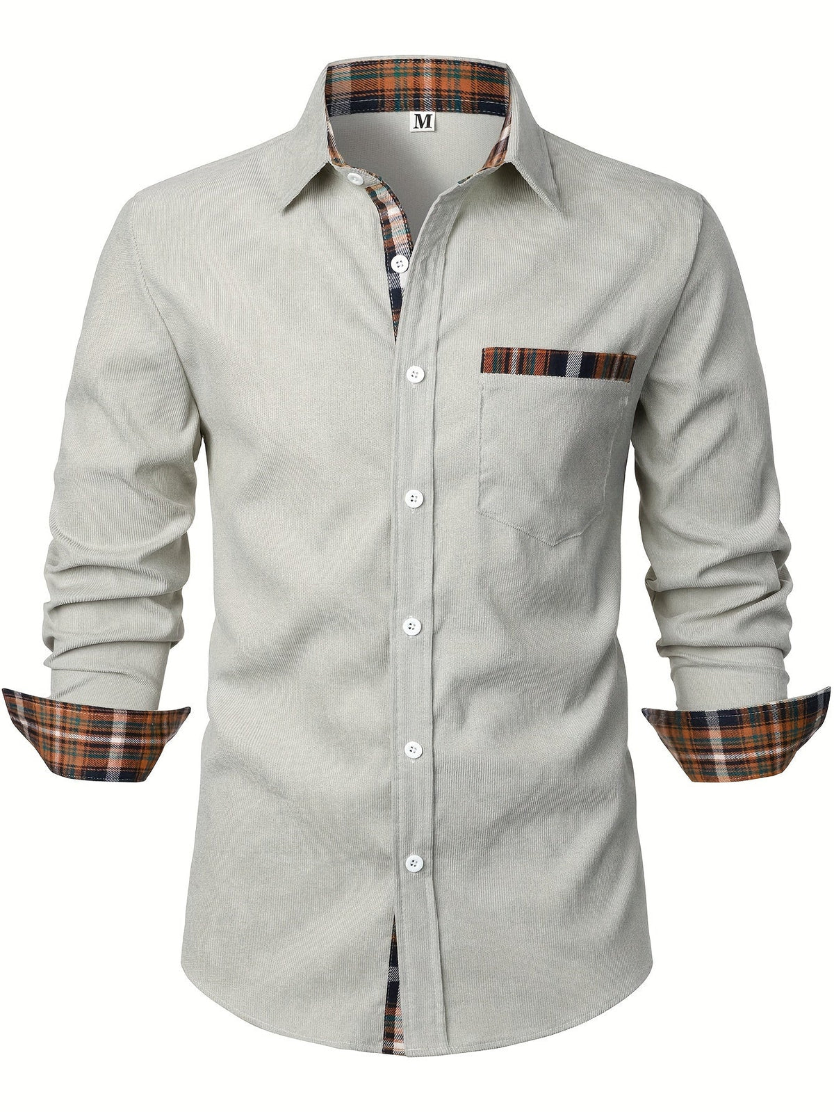 Saazoo | Men's Button-Up Camp Collar Shirt