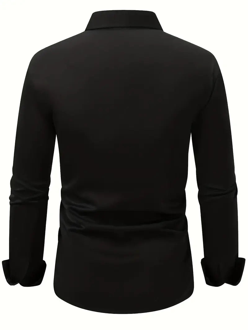 Saazoo | Men's Long Sleeve Button-Up Shirt