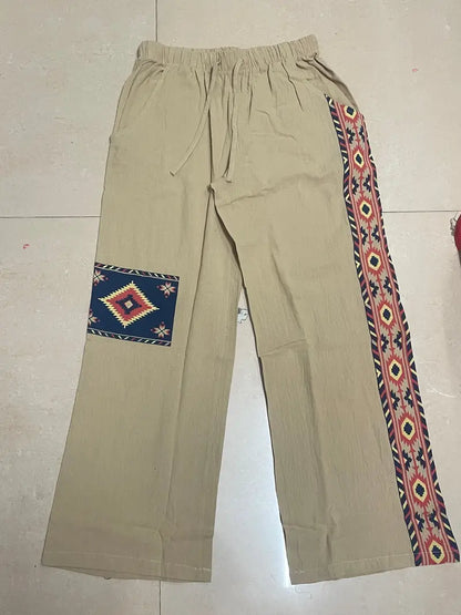 Saazoo | Men's Relaxed Cotton Blend Boho Pants