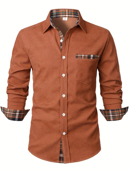Saazoo | Men's Button-Up Camp Collar Shirt