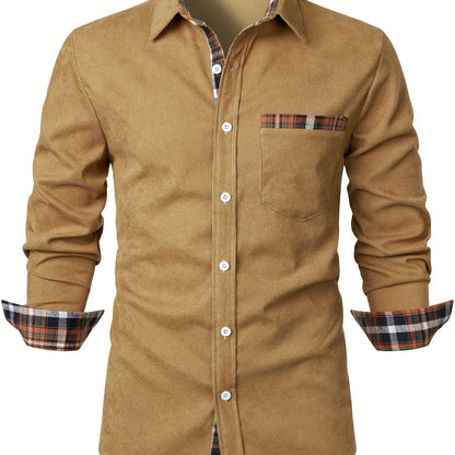 Saazoo | Men's Button-Up Camp Collar Shirt