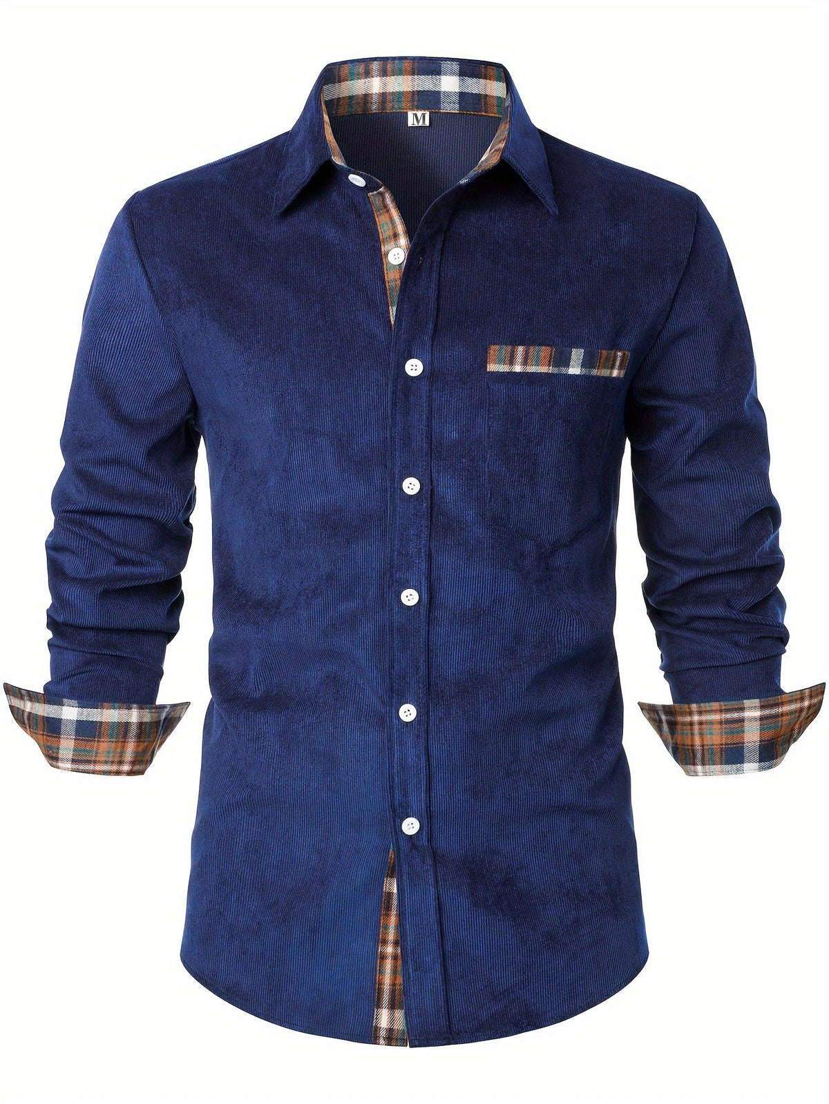 Saazoo | Men's Button-Up Camp Collar Shirt