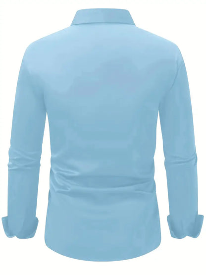 Saazoo | Men's Long Sleeve Button-Up Shirt