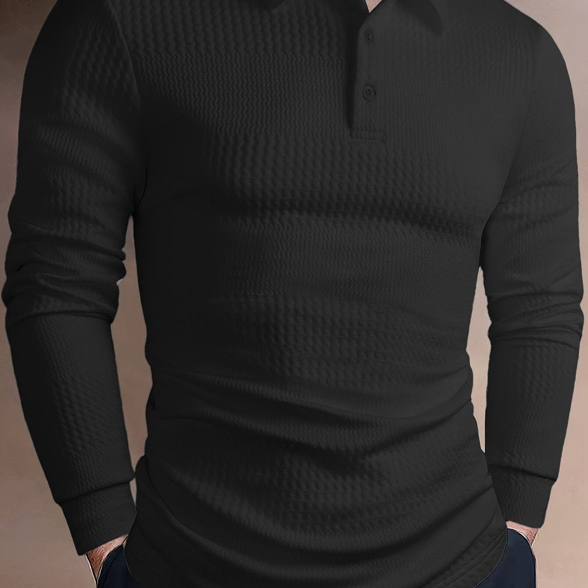 Saazoo | Men's Slim Fit Knit Button Cardigan