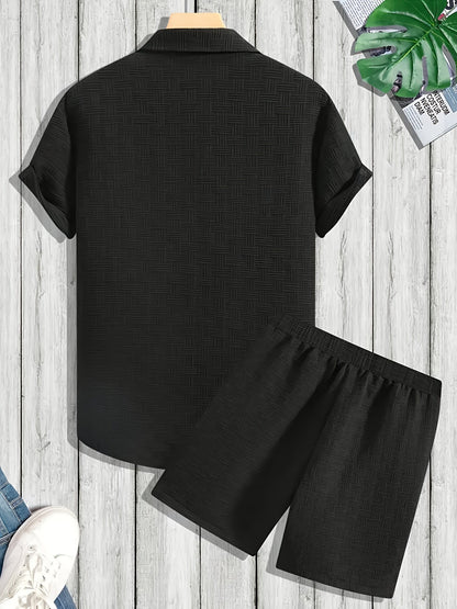 Saazoo | Men's Casual Summer Two-Piece Set