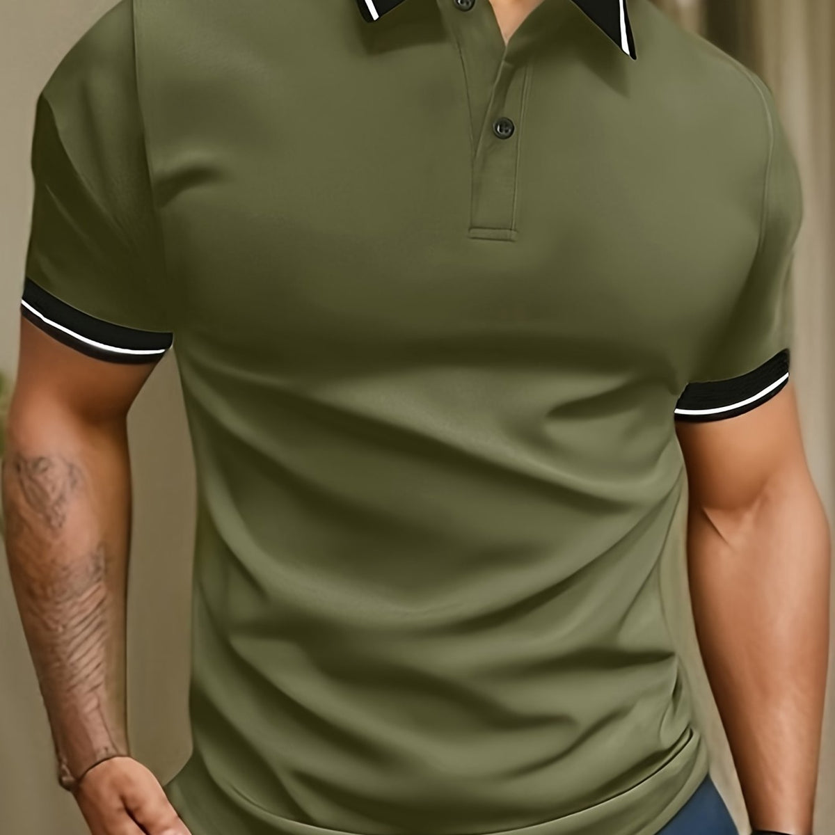 Saazoo | Men's Relaxed Camp Collar Summer Shirt