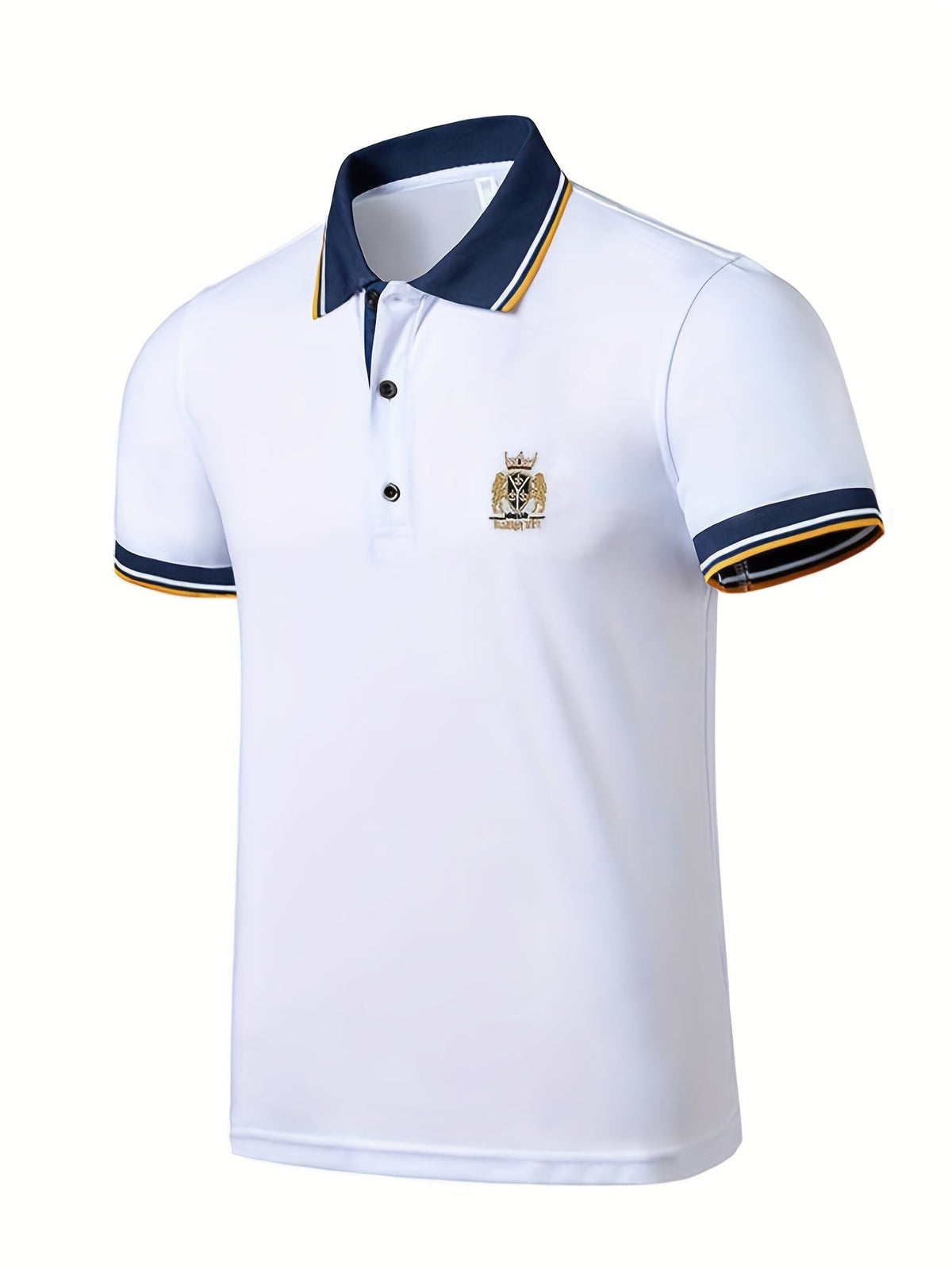 Saazoo | Men's Embroidered Cotton Blend Shirt