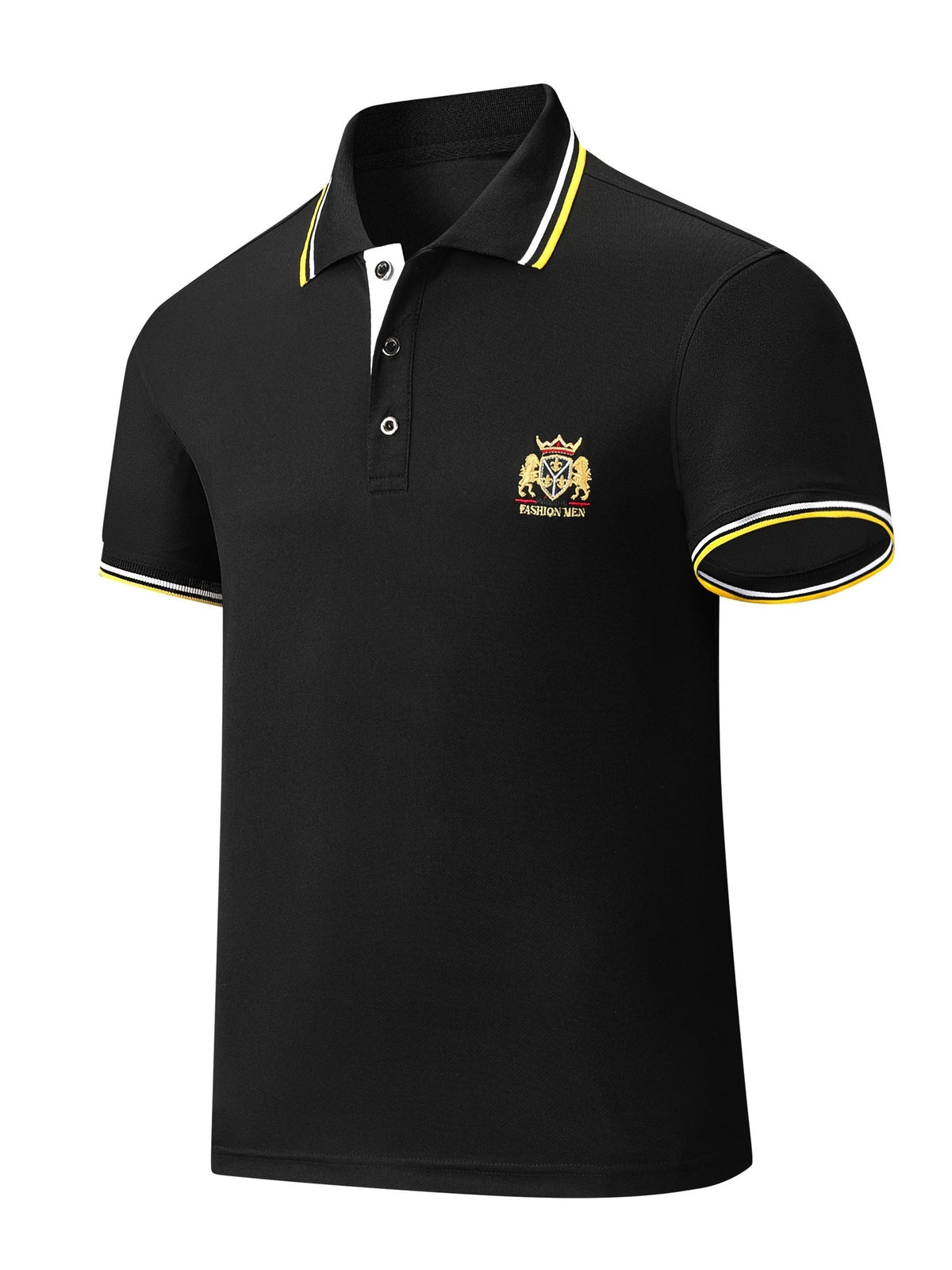 Saazoo | Men's Embroidered Cotton Blend Shirt