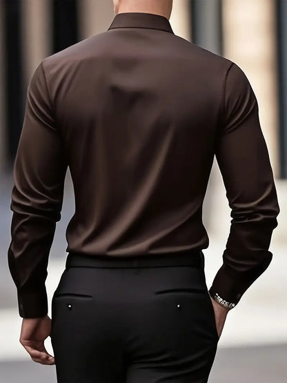 Saazoo | Men's Long Sleeve Button-Up Shirt