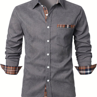 Saazoo | Men's Button-Up Camp Collar Shirt