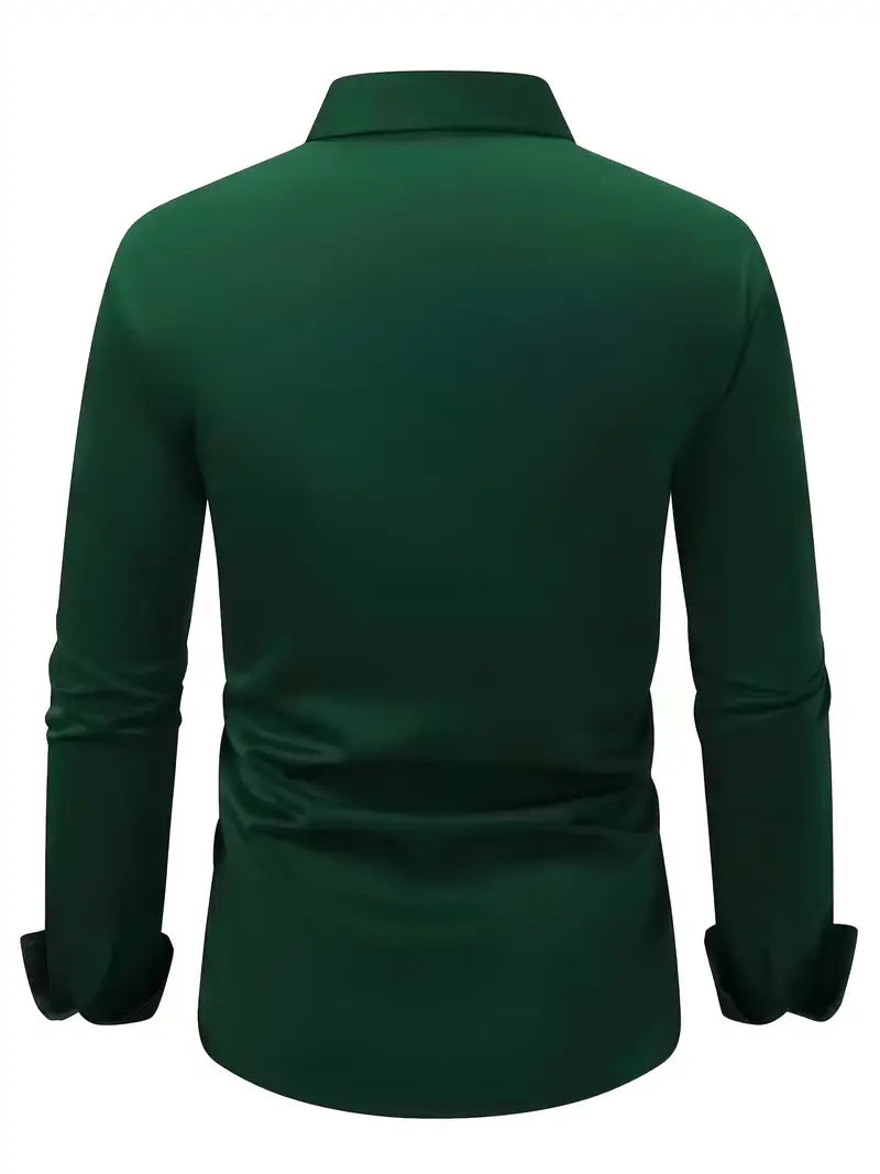 Saazoo | Men's Long Sleeve Button-Up Shirt