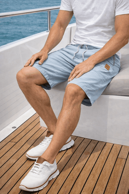 Saazoo | Men's Drawstring Chino Shorts