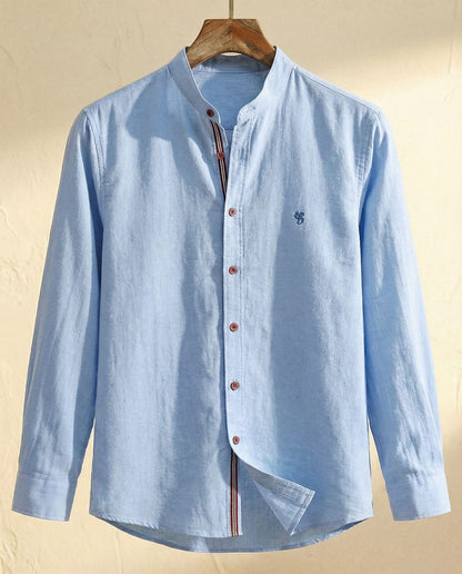 Saazoo | Men's Mandarin Collar Shirt