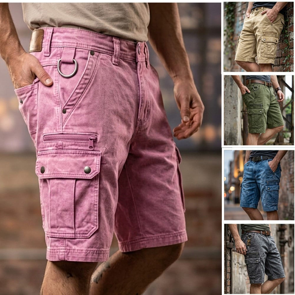 Saazoo | Men's Relaxed Cargo Shorts