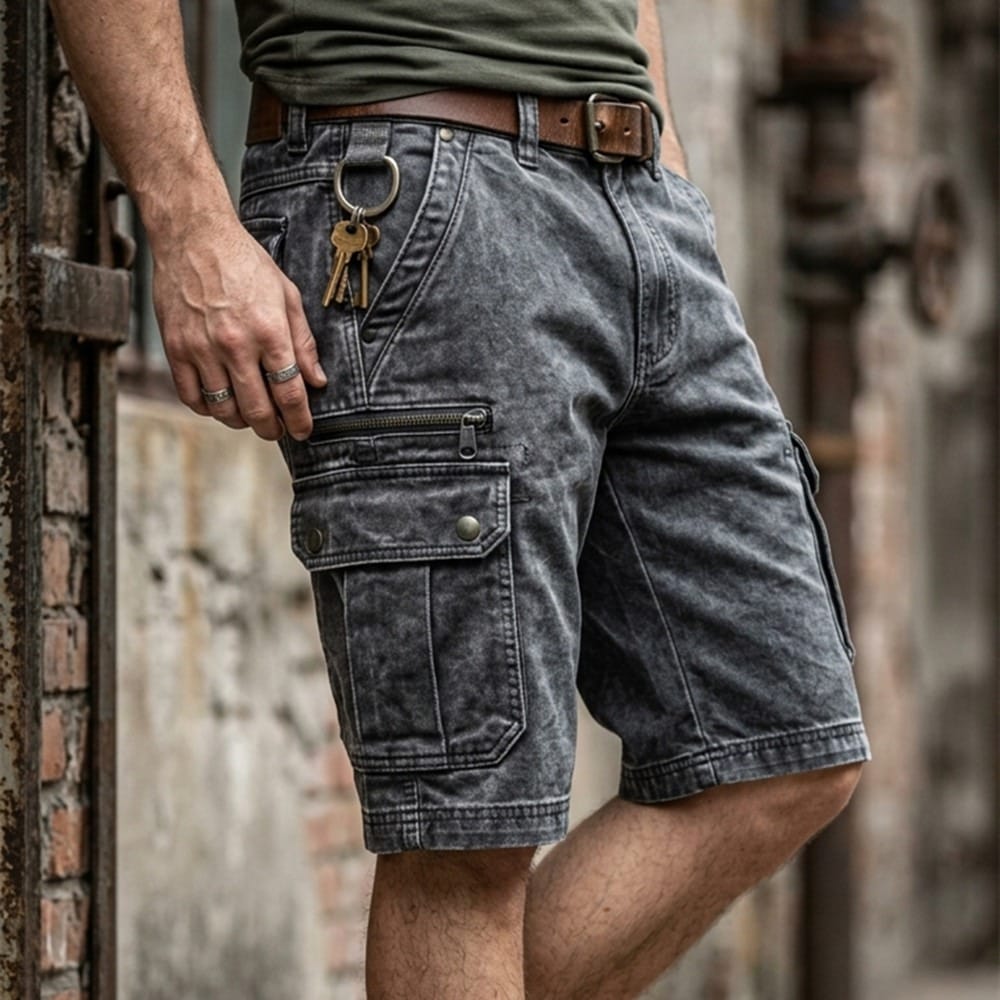 Saazoo | Men's Relaxed Cargo Shorts