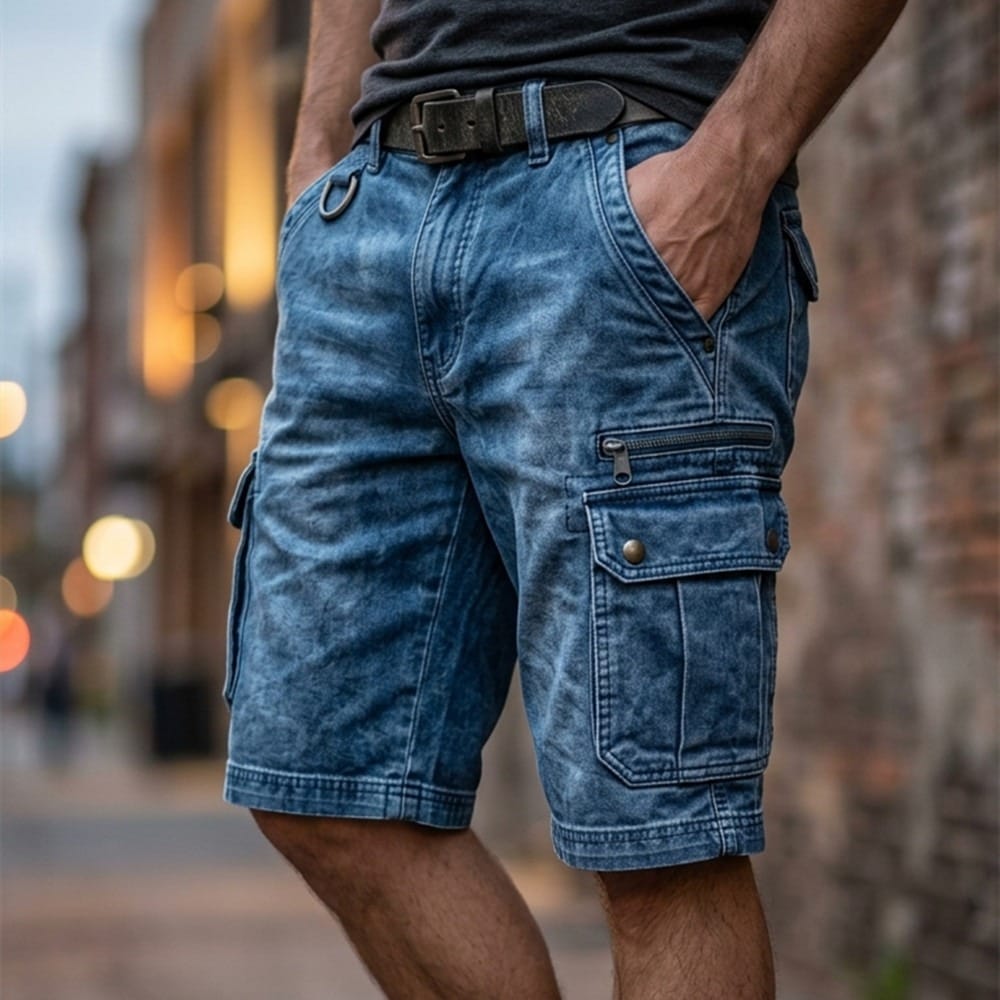 Saazoo | Men's Relaxed Cargo Shorts
