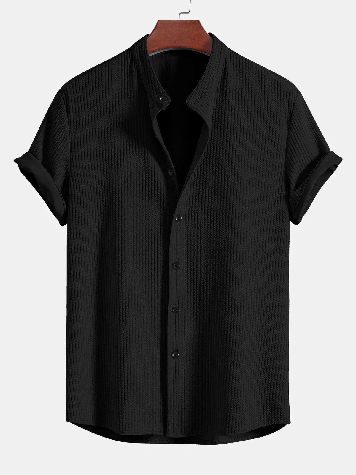 Saazoo | Men's Cotton Blend Casual Button Up Shirt
