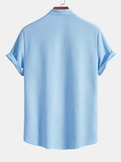 Saazoo | Men's Cotton Blend Casual Button Up Shirt