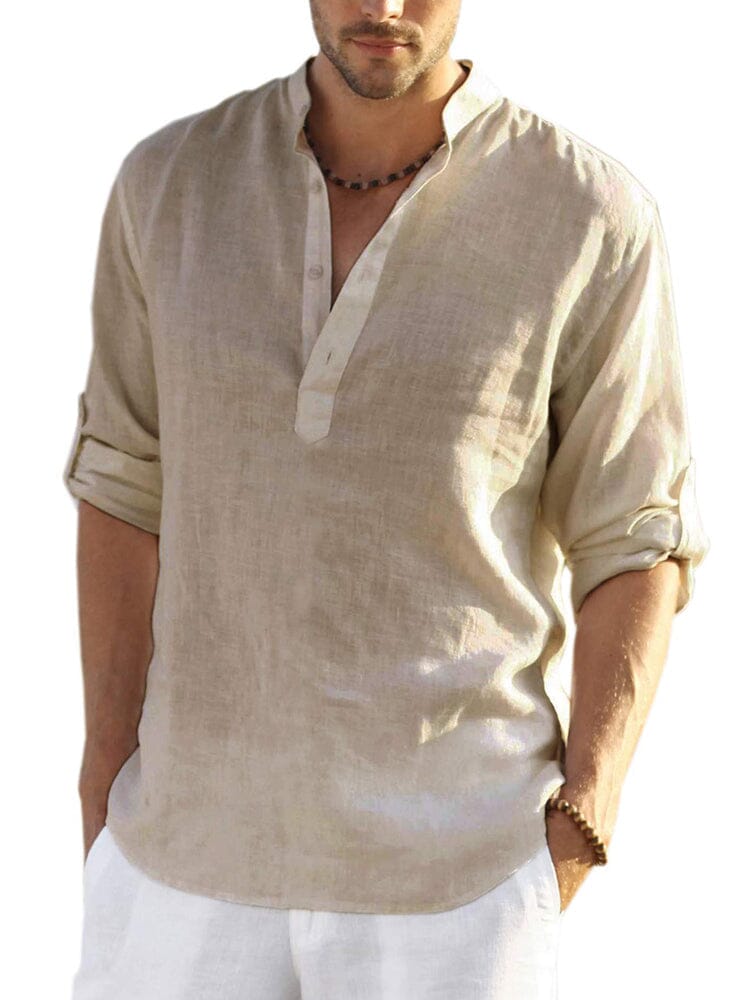 Saazoo | Men's Cotton Blend Casual Shirt